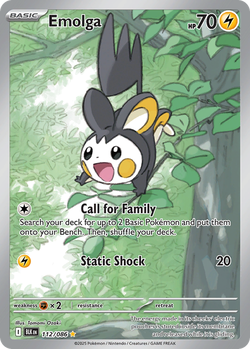 Emolga BLK 112 image