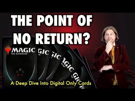 The Point Of No Return? A Deep Dive Into Magic Arena's Digital Only Cards | MTG