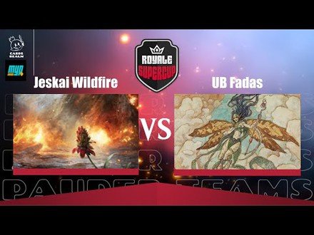Pauper | Decks: Jeskai Wildfire VS UB Fadas - SuperCup 2