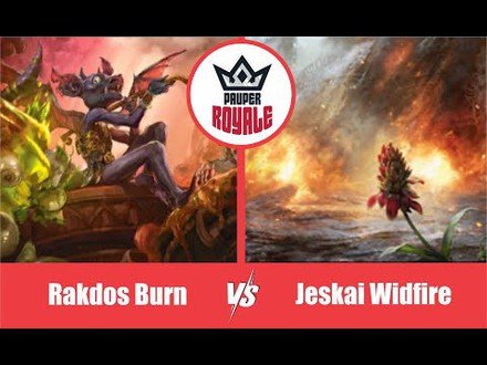 PAUPER | Decks: Rakdos Burn VS Jeskai Widfire - Pauper Royale10.05