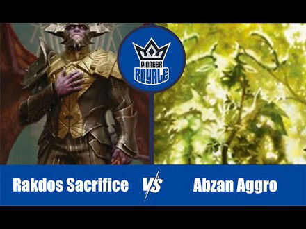 PIONEER | Decks: Rakdos Sacrifice VS Abzan Aggro - Pioneer Royale 11.10