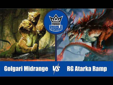 PIONEER | Decks: Golgari Midrange VS RG Atarka Ramp - Pioneer Royale 125