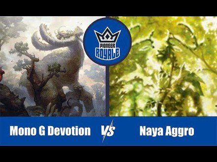 PIONEER | Decks: Mono Green Devotion VS Naya Devotion - Pioneer Royale 129