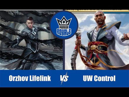 PIONEER | Decks: Orzhov Lifelink VS UW Control - Pioneer Royale 130