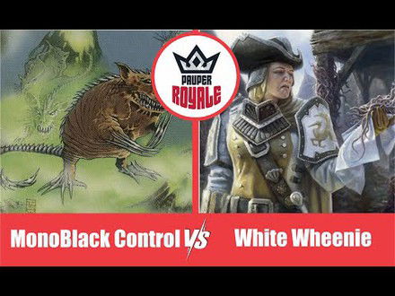 PAUPER | Decks: MonoBlack Control VS White Weenie - Pauper Royale102
