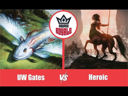 PAUPER | Decks: UW Gatas VS Mono White Heroic - Pauper Royale105