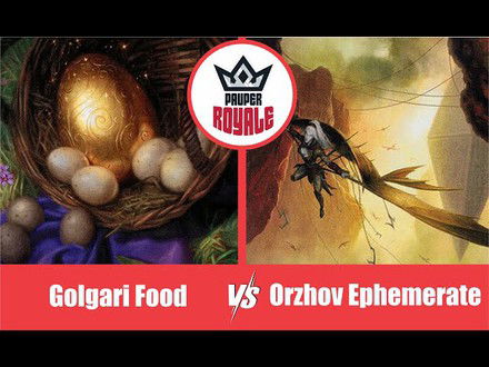 PAUPER | Decks: Golgari Food VS Orzhov Ephemerate - Pauper Royale110
