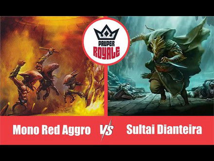 PAUPER | Decks: Mono Red Aggro VS Sultai Dianteira - Pauper Royale111