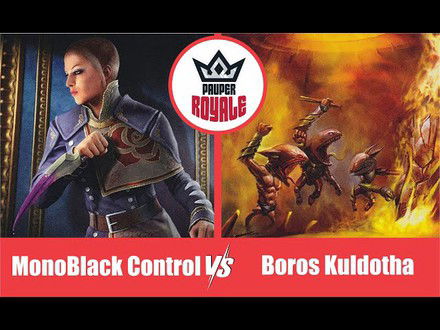 PAUPER | Decks: MonoBlack COntrol VS Boros Kuldotha - Pauper Royale 113