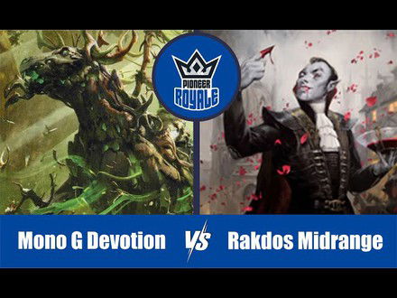 PIONEER | Decks: Mono Green Devotion VS Rakdos Midrange - Pioneer Royale 164