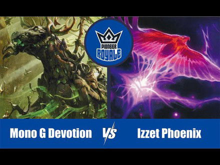 PIONEER | Decks: Mono G Devotion VS Izzet Phoenix - Pioneer Royale 166