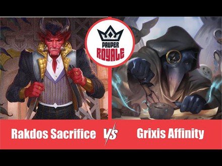PAUPER | Decks: Rakdos Sacrifice VS Grixis Affinity - Pauper Royale 126