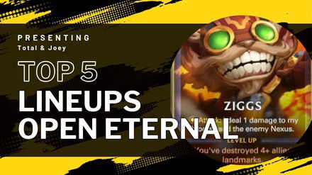 Top 5 Lineups Para o Runeterra Open Eterno