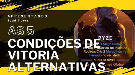 As 5 Condições De Vitória Alternativas do Lor editado