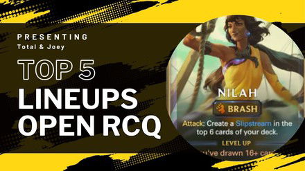 Top 5 Lineups para o Runeterra Open LCQ