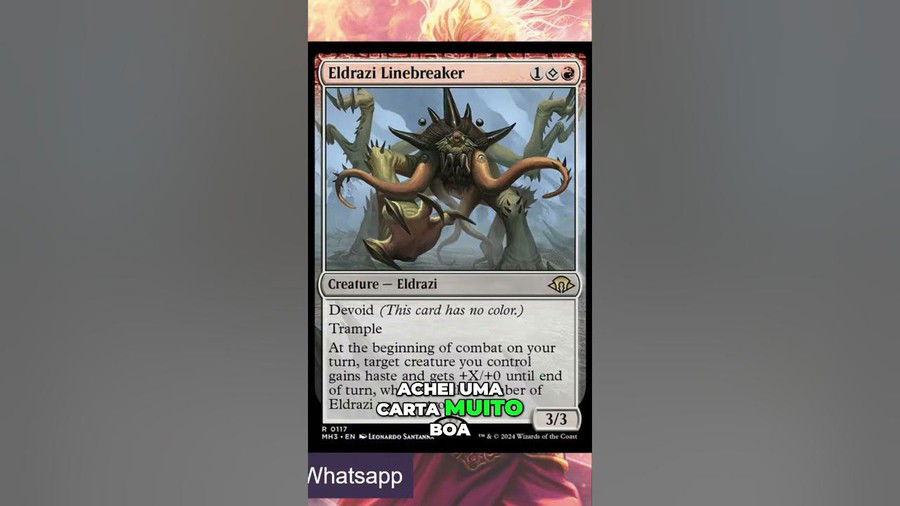 Eldrazi Agroo tem que ter Eldrazi Linebreaker