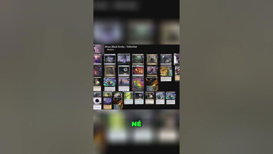 Necrodominação Transformou o Mono Black Evoke