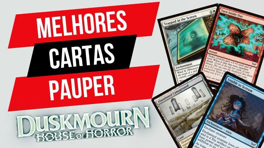 Melhores cartas de DUSKMOURN: HOUSE OF HORROR para o Pauper!