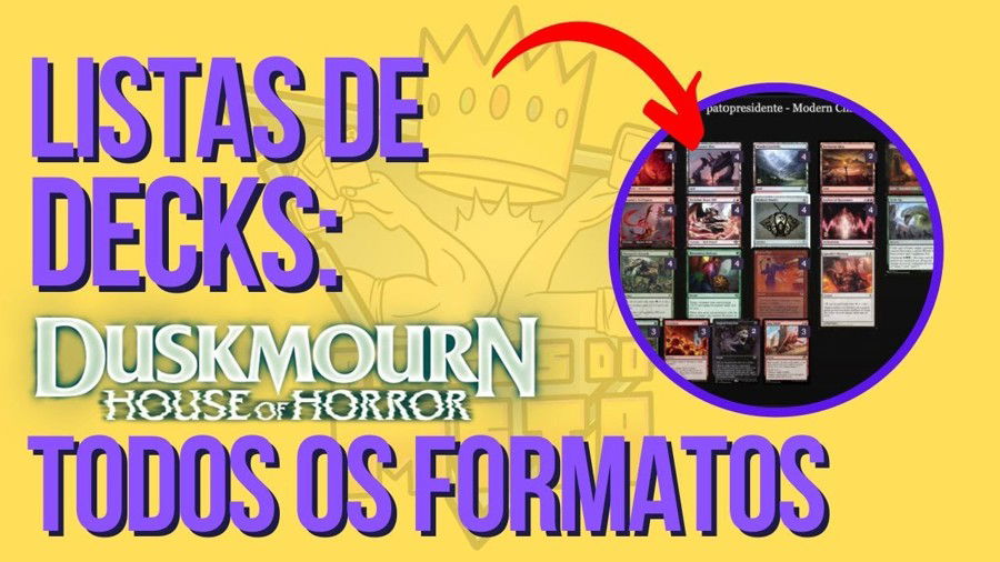 Duskmourn: House of Horror — Listas de Decks FORTES para Todos os Formatos! #DuskmournDecks