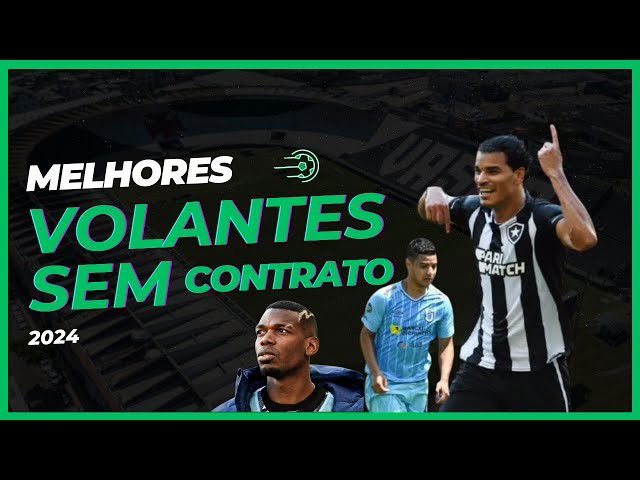 Melhores Volantes SEM Contrato 2025: Mercado da Bola