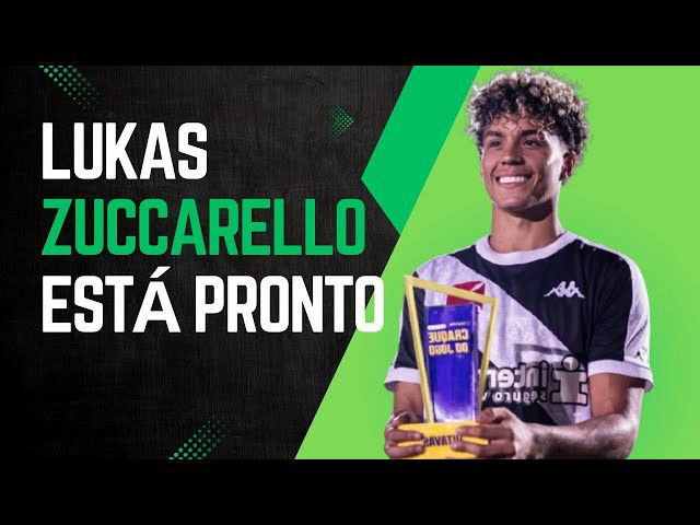 Luka Zuccarello está pronto para subir: Vasco da Gama