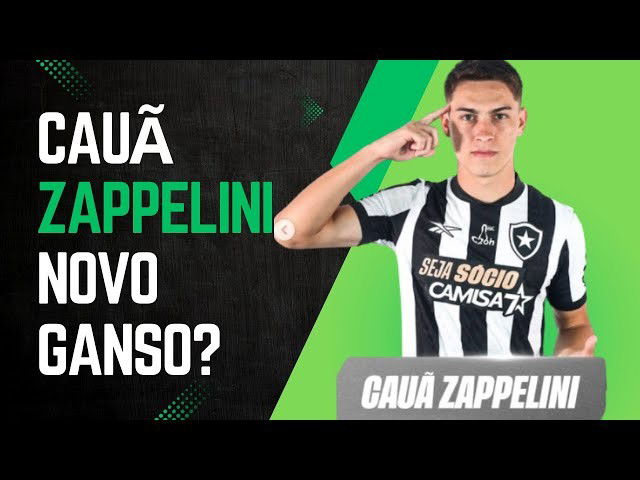 Cauã Zappelini da base do Botafogo é novo Ganso?