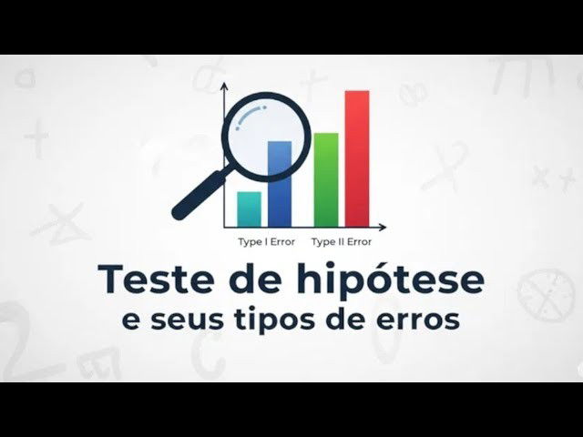 Teste de hipótese e seus tipos de erros
