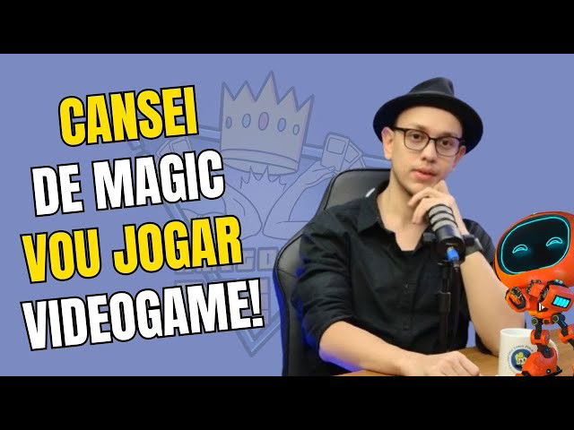 Cansei de Magic vou jogar Videogame! - #ROMEUNABGS