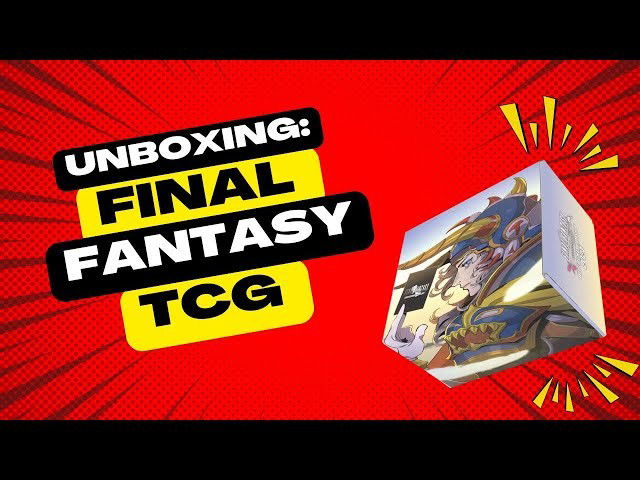 Unboxing -  Final Fantasy TCG – WORLD CHAMPIONSHIP 2024!
