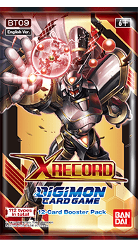 Gioco di carte Digimon x record [bt09]