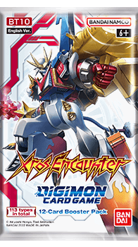 Gioco di carte Digimon incontro xros [bt10]