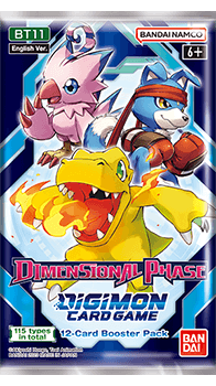 Fase dimensionale del gioco di carte Digimon [bt11]