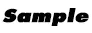 Sample icon