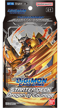 Digimon card game  dragon of courage [st15]