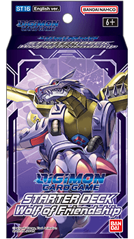 Gioco di carte Digimon lupo dell'amicizia [st16]