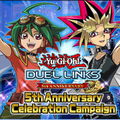 Yu-Gi-Oh! Duel Links Digital TCG 5th Anniversary Campaign Gifts