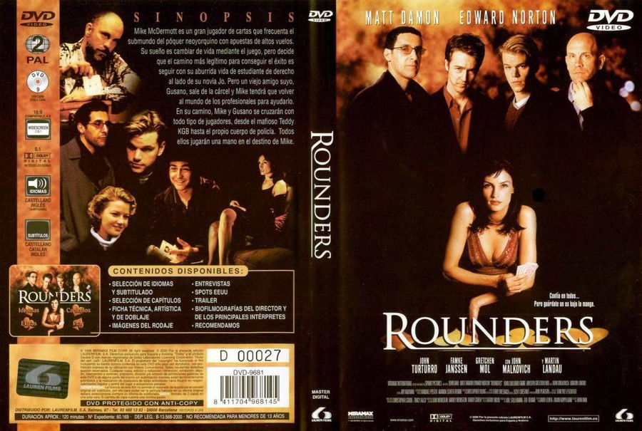 Rounders movie box