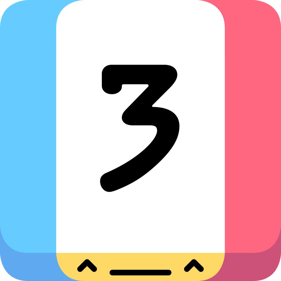 Threes! logo