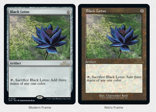 Black lotus that can be found in booster packs