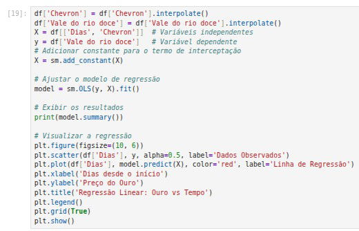 Código python para multivariada