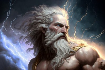 Zeus als Hauptgott der griechischen Mythologie und als Symbol für Macht und Ordnung
