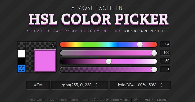 A ferramenta vai te ajudar a selecionar a melhor cor para começar