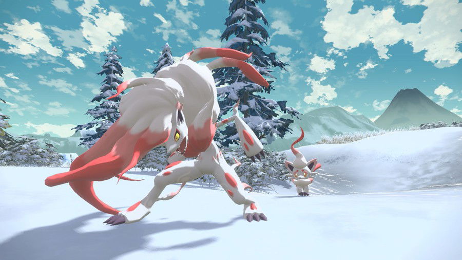 Zorua e Zoroark de Hisui