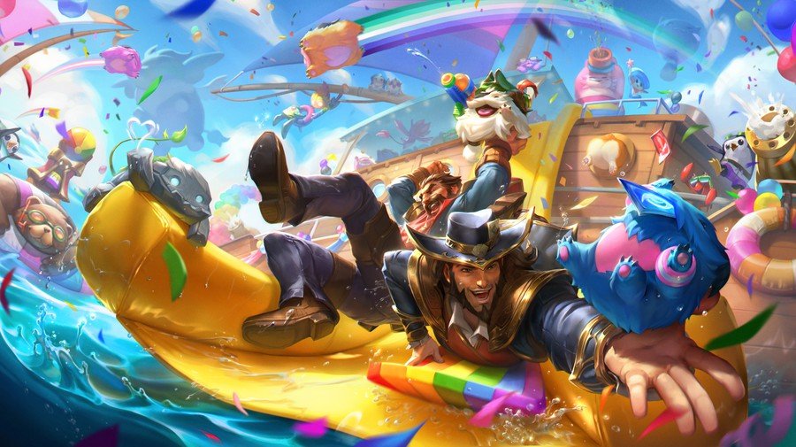 Pride Month illustration from the game League of Legends