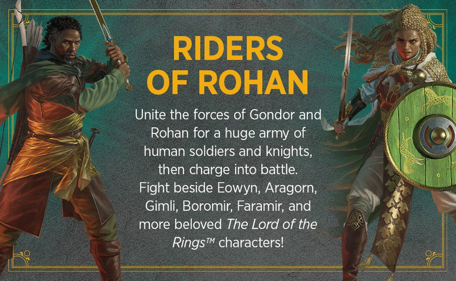 Upgrading Commander Precon: Riders of Rohan (Éowyn, Shieldmaiden