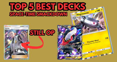 Pokémon Pocket:Top 5 Decks with Time-Space Smackdown