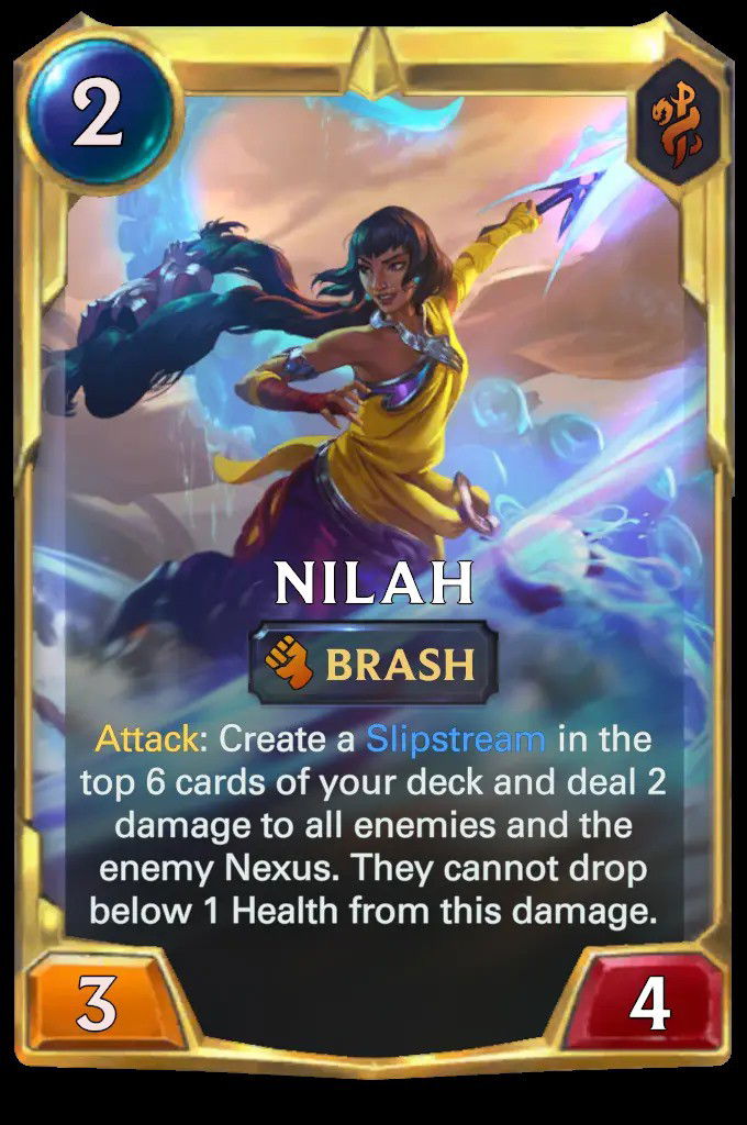 Nilah  New Champion - Legends of Runeterra 