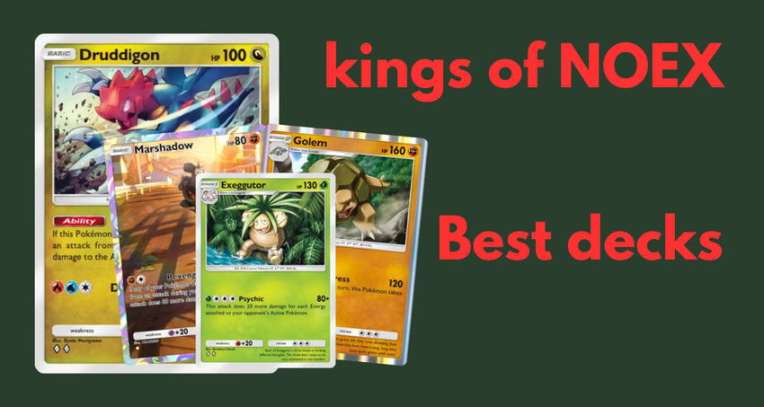 Pokémon Pocket: Melhores decks NOEX do primeiro mês de Ilha Mítica!