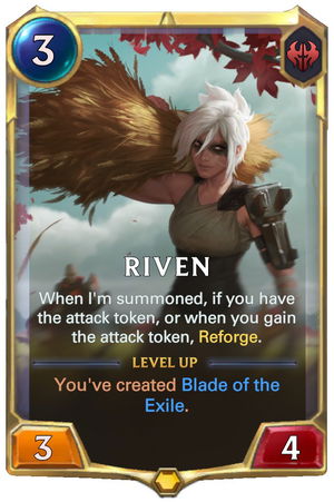 Riven — New text: Level Up: You have created <strong class=