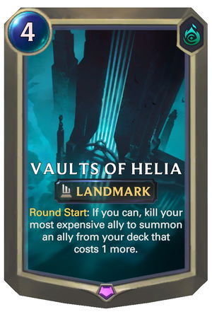 Vaults of Helia — New Text: 4 cost